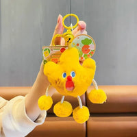 Veggie Screamers Pull-String Keychain