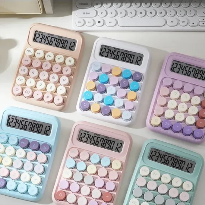 ColorCalc Powerhouse 12-digit Calculator