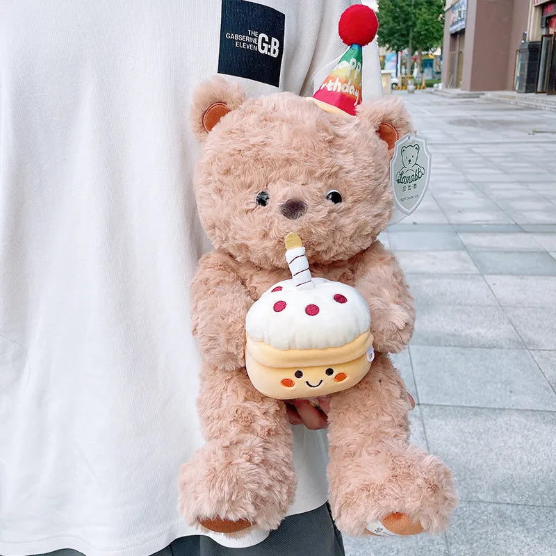 Hat Birthday Bear Plushie (40 cm)