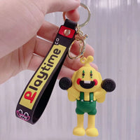 Poppy's Playtime Monster Smiley Keychains