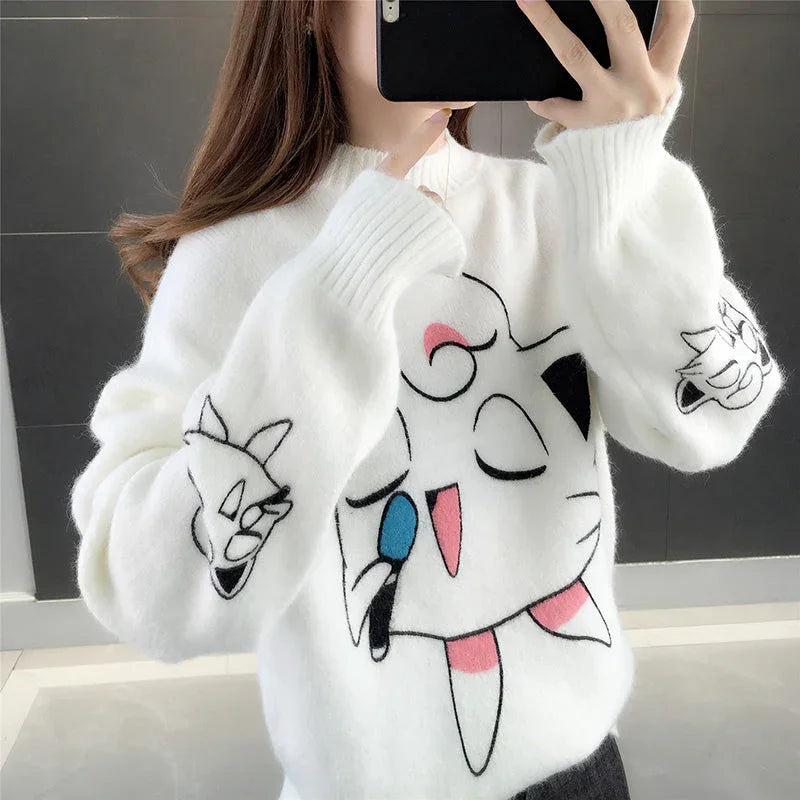 Fashion Cartoon Sweater PN3549 - Bear Hugs