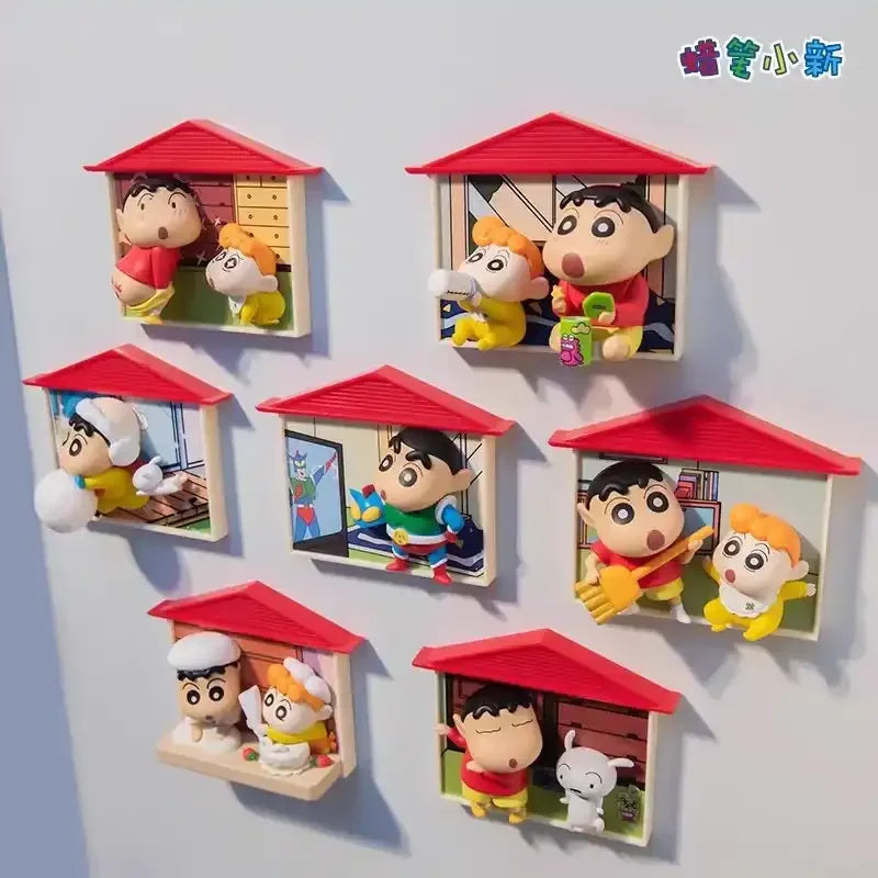 Shinichan Nohara Family Magnets Blind Box