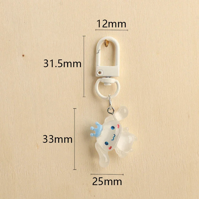Sanliou Crystal Critters Charm Keychain
