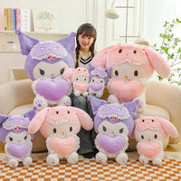 Sanrio Kuromi Melody Heart Plushies