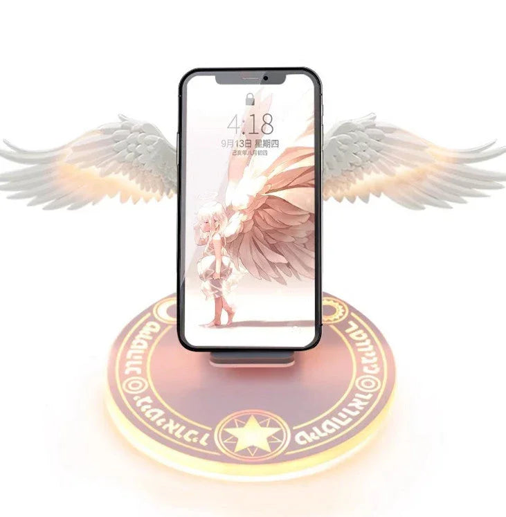 Fashion Cartoon Wings Wireless Charger PN6351 - Bear Hugs