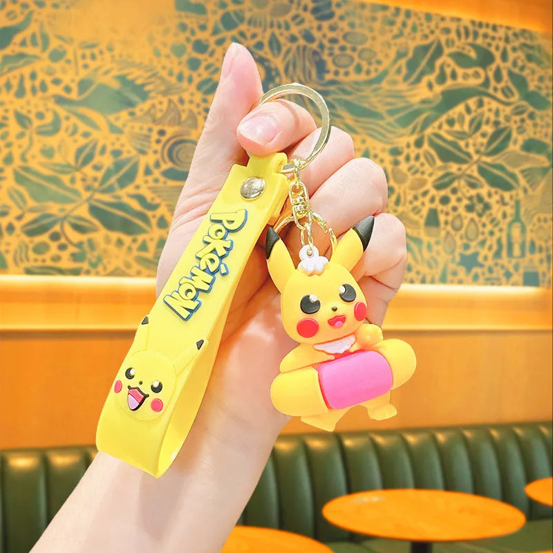 Sporty Pikachu 3D Keychain