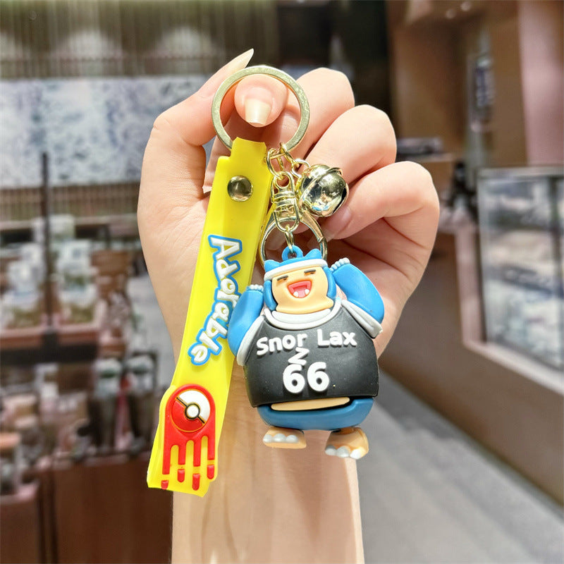 Sporty Style Pokémon 3D Keychain