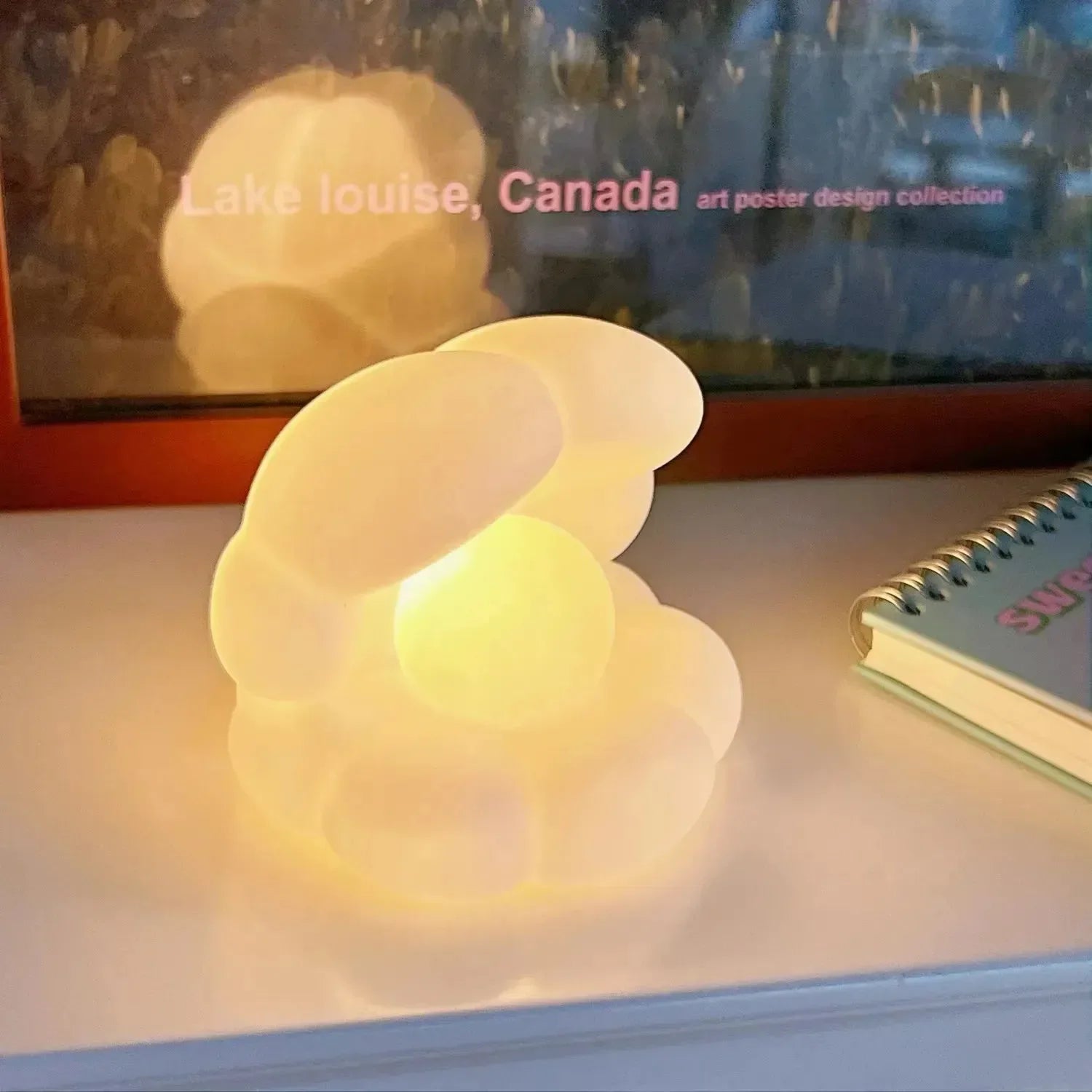 Mermaid's Glow Pearl Shell Night Light
