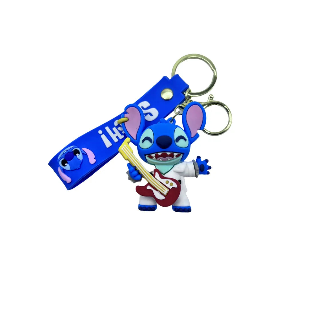 Rockstar Stitch 3D Keychain