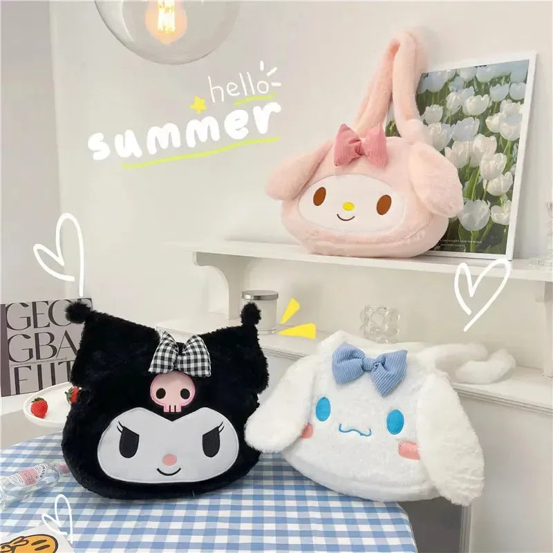 Kawaii Cloud Crew Sanliou Plush Bag
