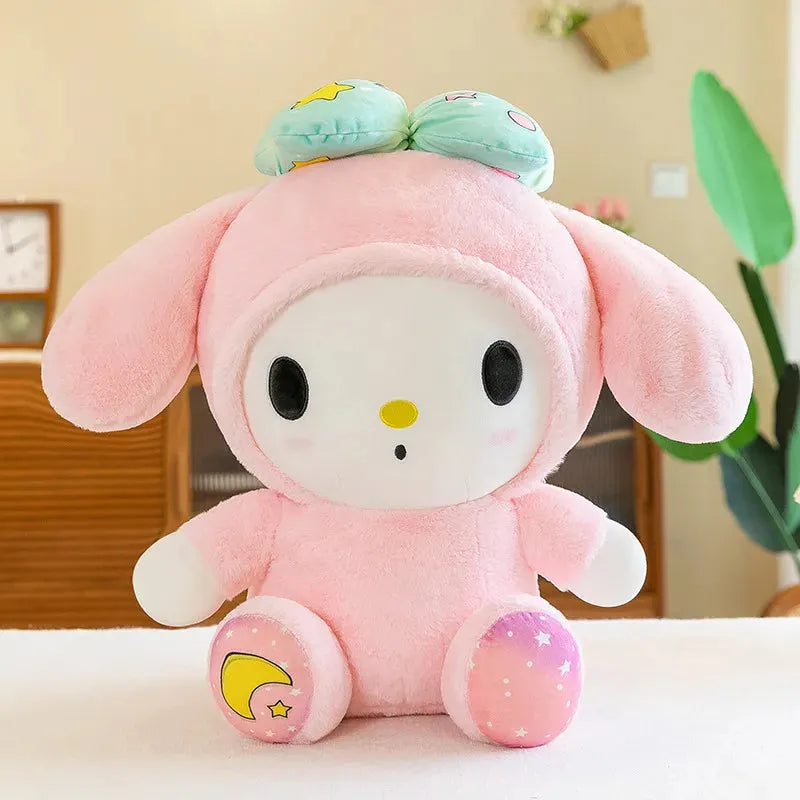 Kuromi My Melody Bow Girl Plushies