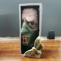Bibliophile Beast Bookshelf Horror Mark