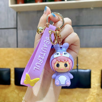 Kawaii Cartoon Cosplay 3D Keychain