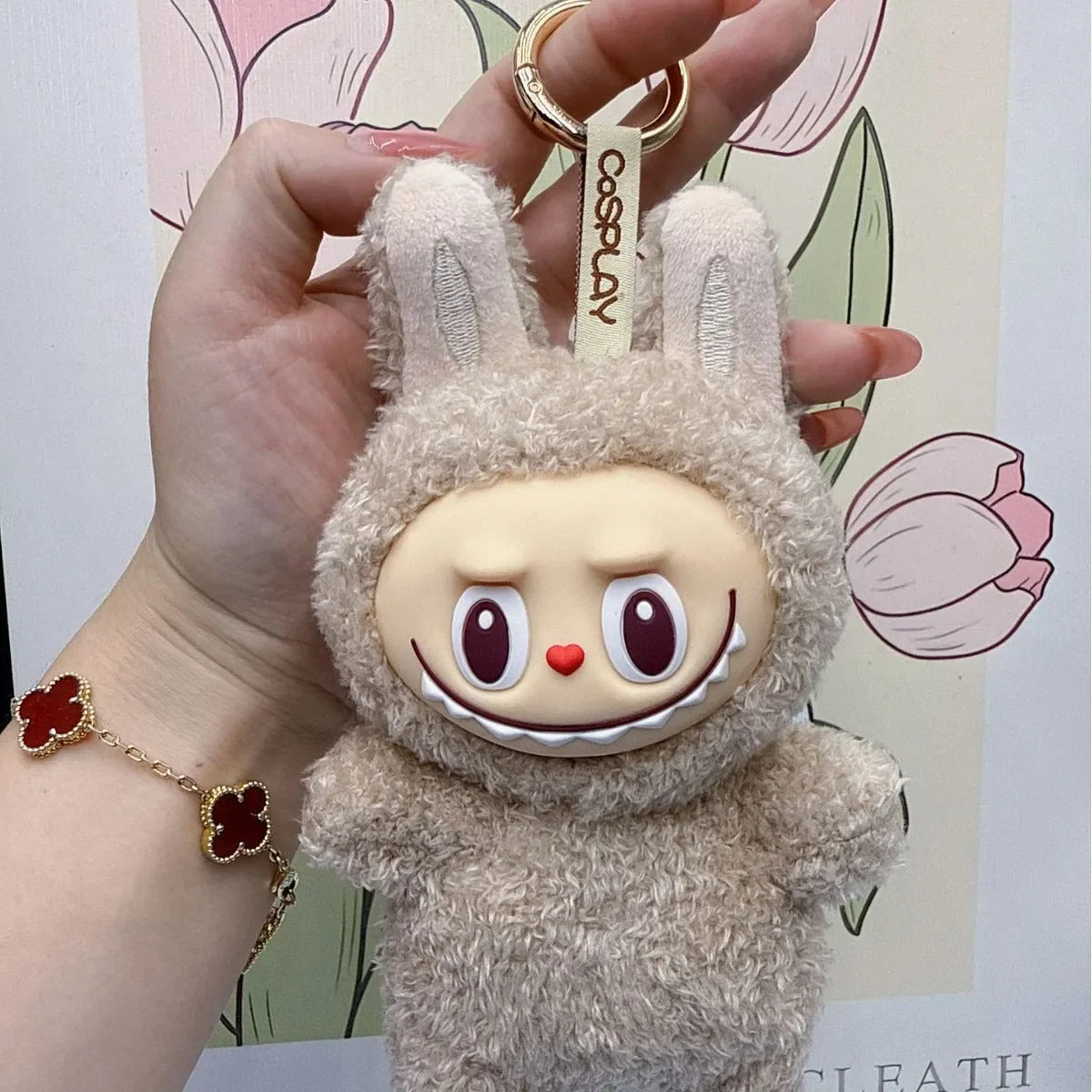 Labubu Monsters Cosplay Plush Pendant