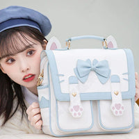 Fashion Lolita Cat Paw Backpack PN6530 - Bear Hugs