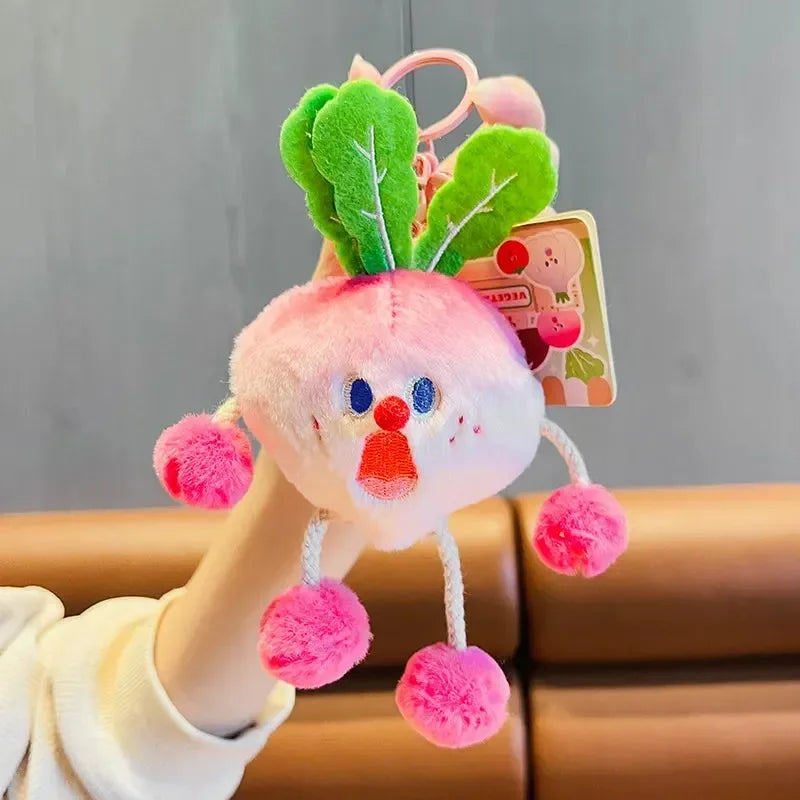 Veggie Screamers Pull-String Keychain