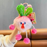 Veggie Screamers Pull-String Keychain