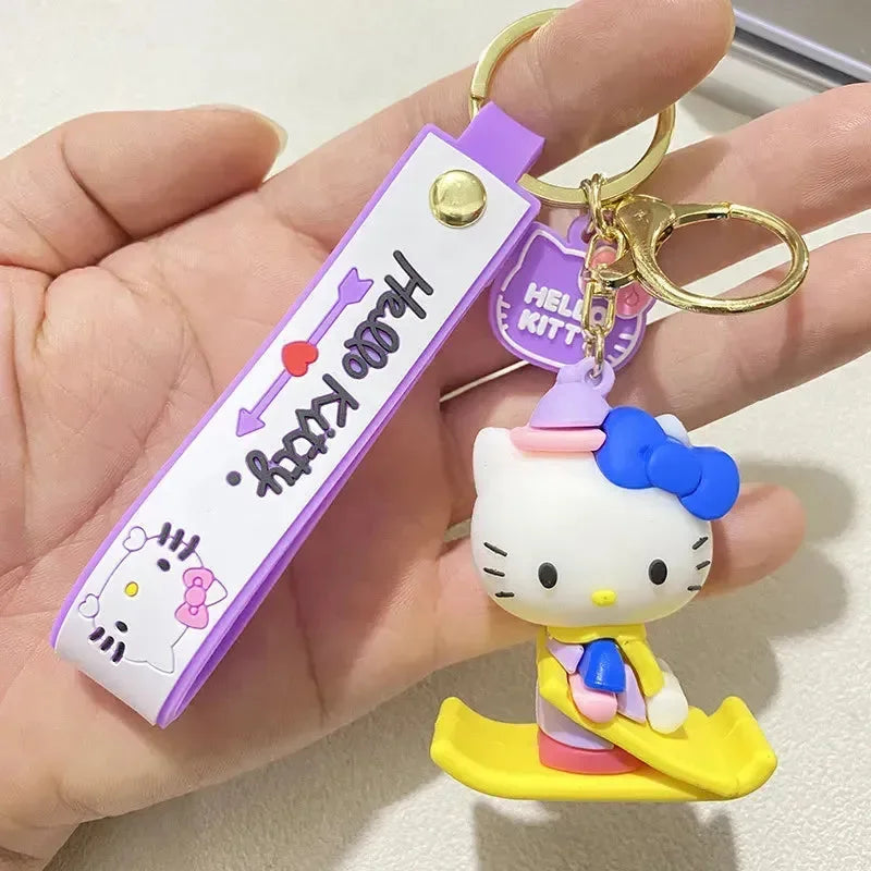Hello Kitty Color Pop 3D Keychain