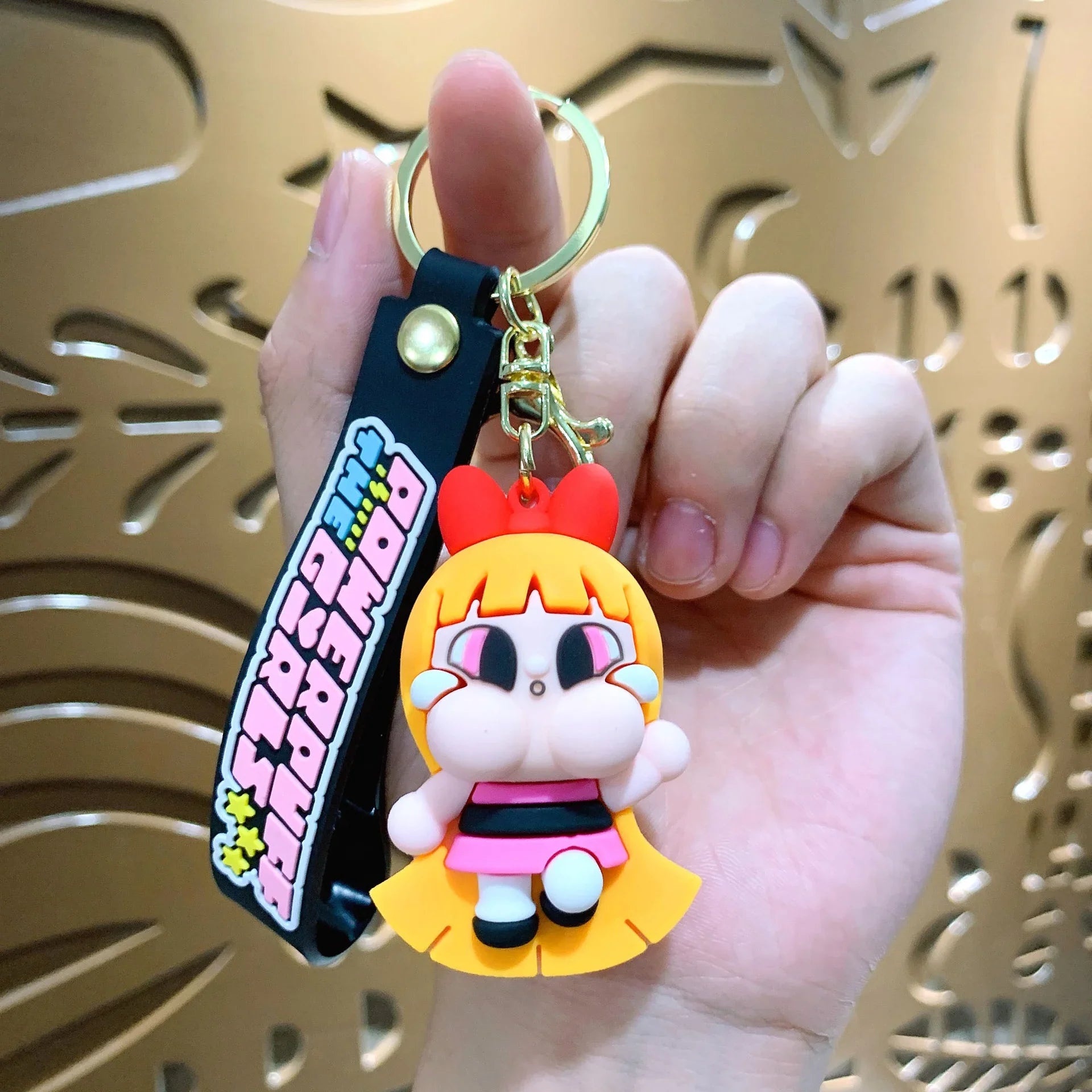 Powerpuff Girls Crybaby Cop Keychain