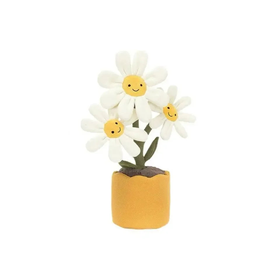 Peluche fleur en pot JC Sunshine 