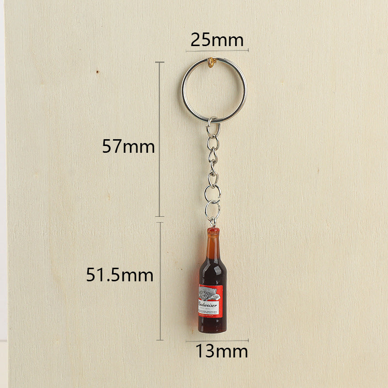 Brew Buddy Beer Bottle Keychain