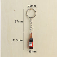 Brew Buddy Beer Bottle Keychain