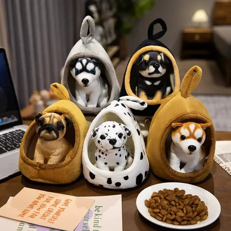 كلب Pup Paradise Kennel Crew المحشو (18 سم) 