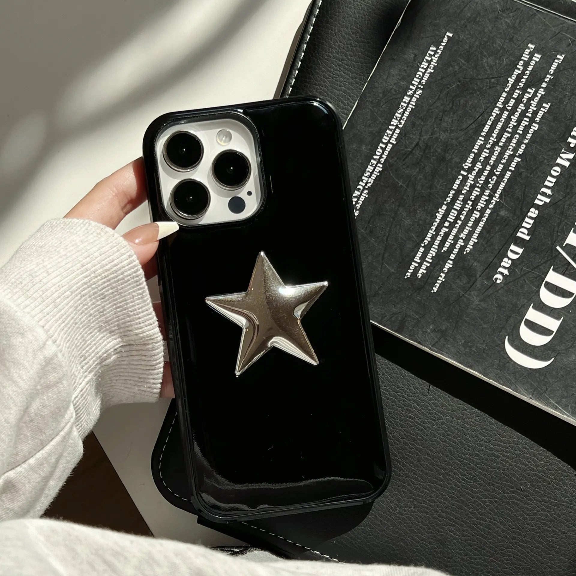 Five Pointed Star Shiny Phone Case (For iPhones)