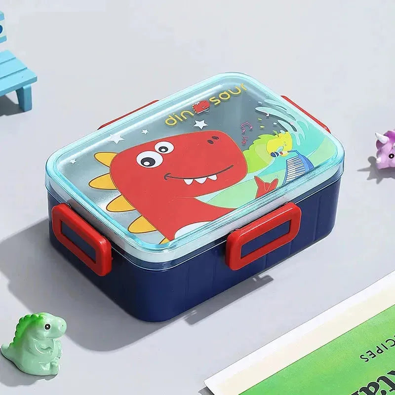 Cartoon Themed Stainless Steel Lunch Box