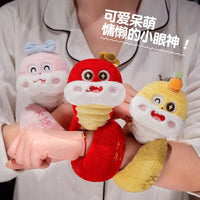 Snake Chinese NY 2025 Mascot Plush Bracelet