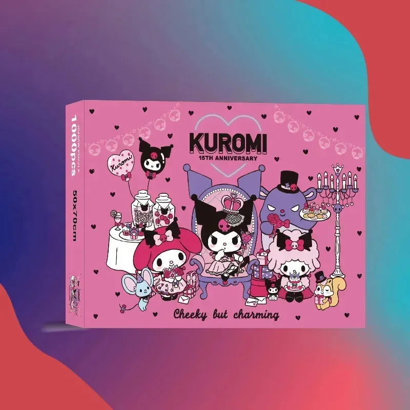 Mischief Masterpiece Kuromi Art Suitcase (113 Pieces)