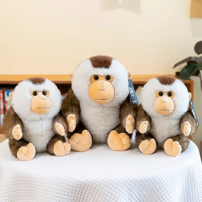 Baobao Monkey Plushie (25 cm)