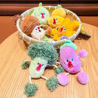 Veggie Screamers Pull-String Keychain