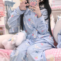 Cute Anime Pajamas Suits Set PN4338 - Bear Hugs