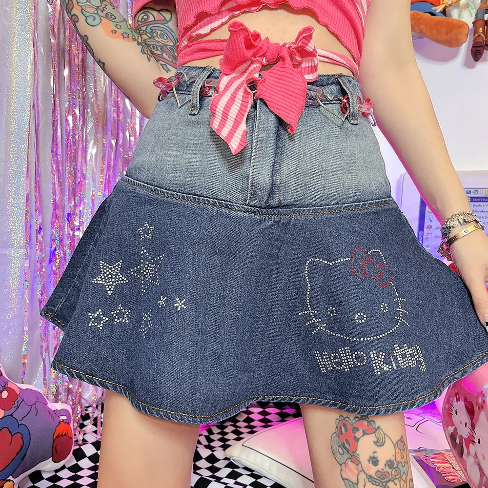 Fashion Jeans Girls Skirt PN5215 - Bear Hugs