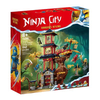Ninja City The Temple Of The Dragon Energy Blocks (1029 Pcs)