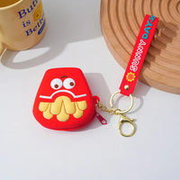 Foodie Coin Purse Keychains