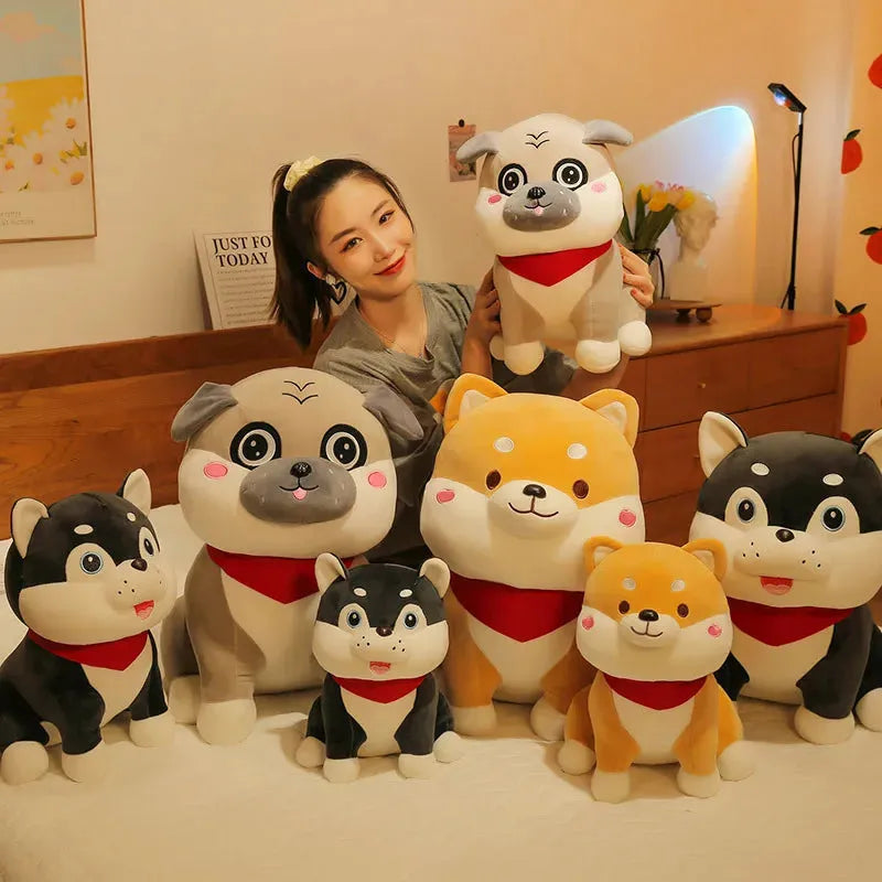 Trending Akita and Husky Dog Plushies