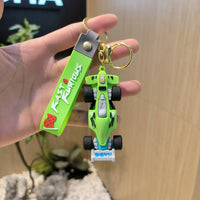 Formula 1 Racing Car 3D Keychain