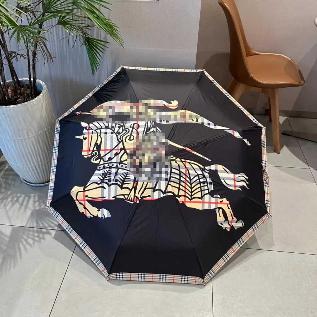 British Horse Pattern Designer Umbrella