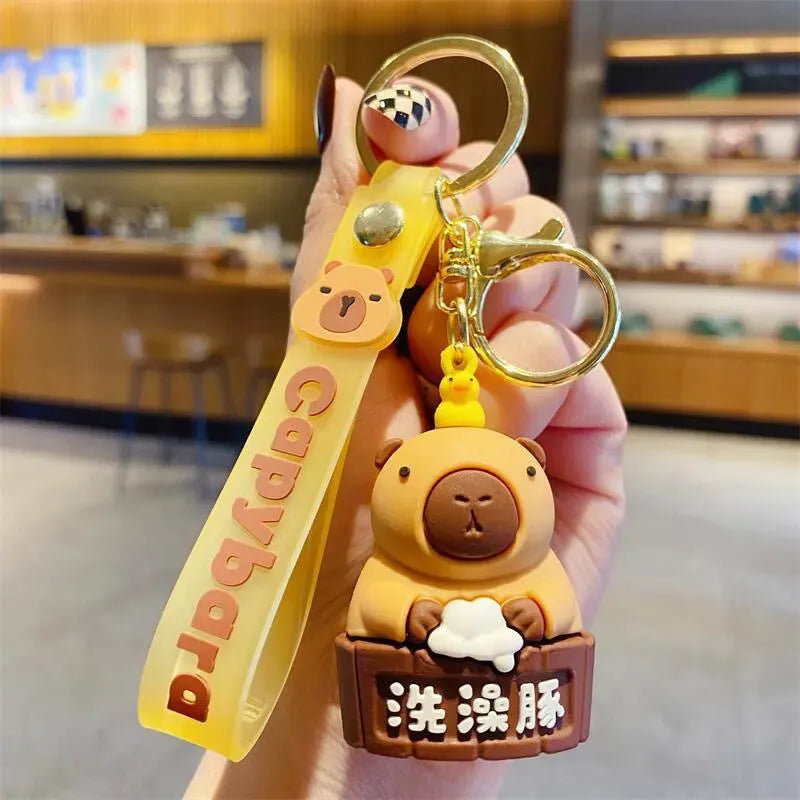 Kawaii Capybara 3D Keychain