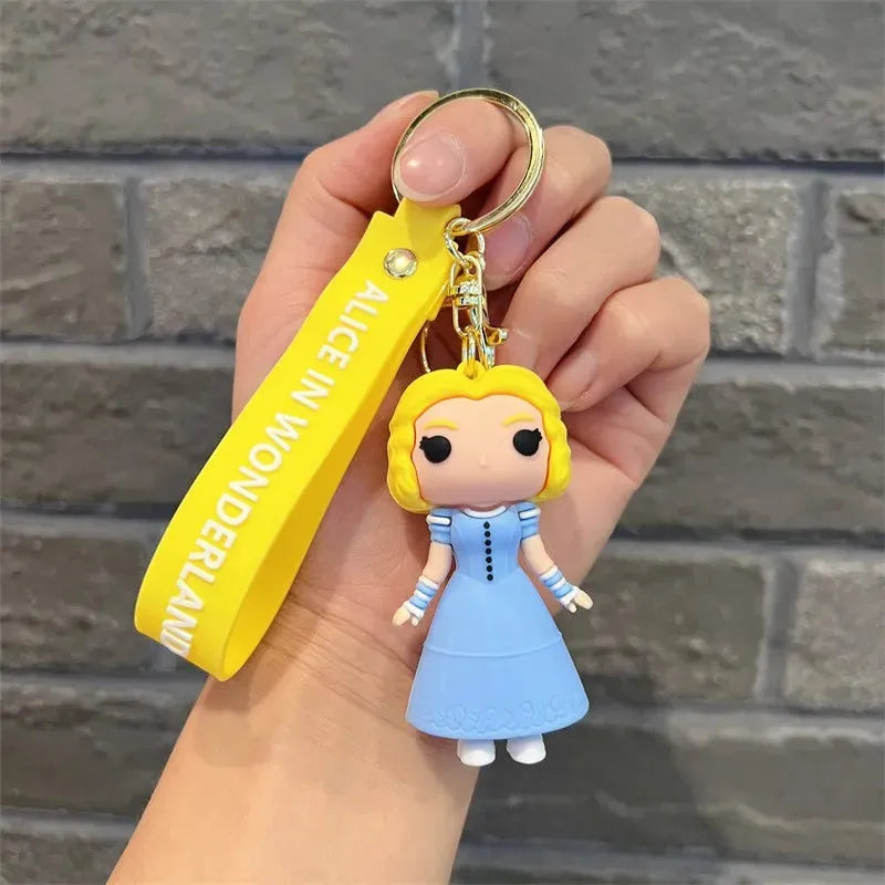 Alice In Wonderland 3D Keychain