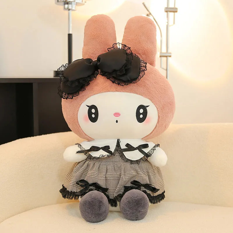 Kuromi My Melody Goth Style Plushies