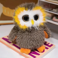 Big-Eyed Wise Owl Plush Pal