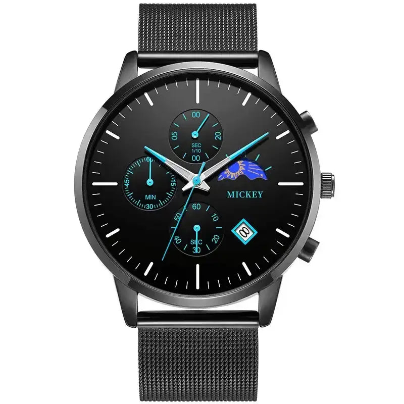 Mikkie Moon Phase Indicator Watch