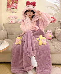 Fashion Girls Winter Pajamas Suits PN6499 - Bear Hugs