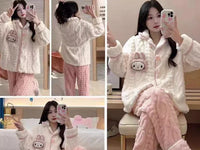 Fashion Girls Winter Pajamas PN6509 - Bear Hugs