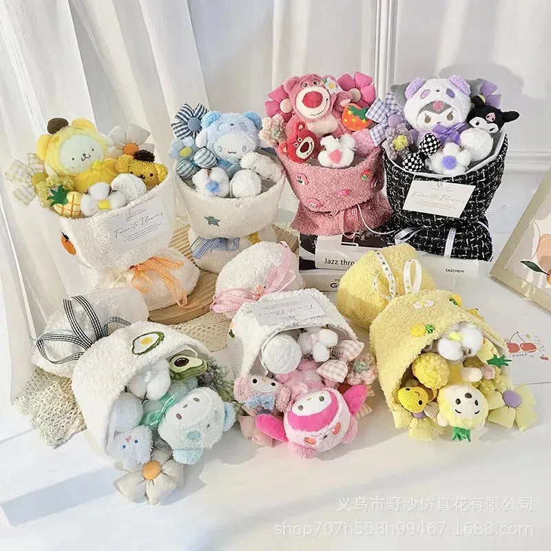 Happy Day Sanrio Romantic Plush Bouquet