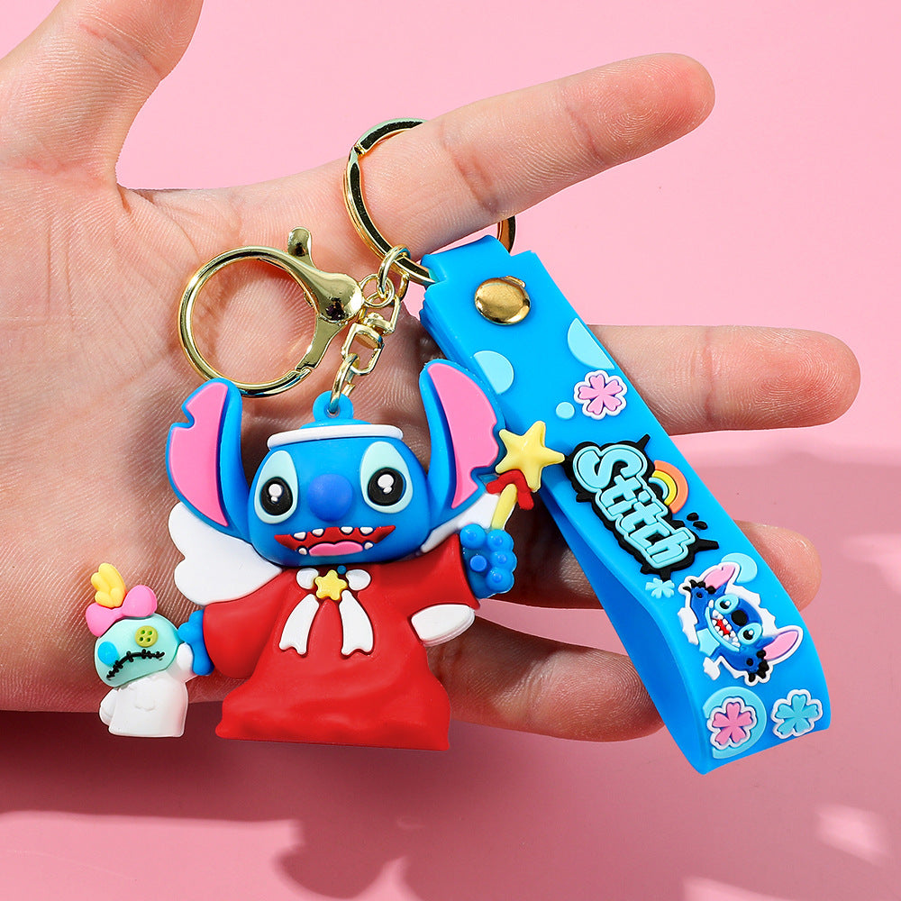 Stitch Halloween Paradise 3D Keychain