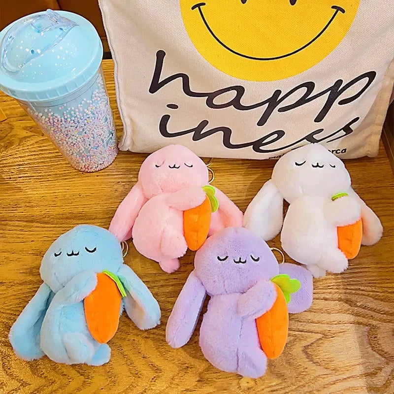Bunny Bliss Nibbler Plush Keychain